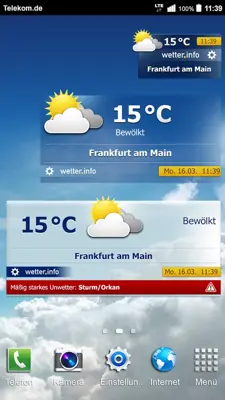 wetter.info android App screenshot 6